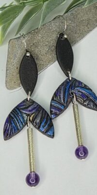 PET4-Long Petals With Silver Bars